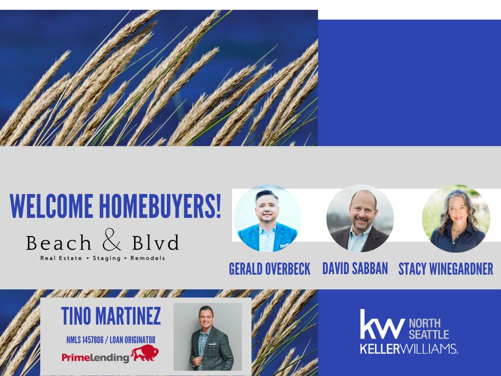 Beach & Blvd Team - Keller Williams | 10700 Meridian Ave N #100, Seattle, WA 98133, USA | Phone: (206) 383-1207