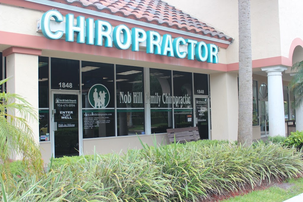 Nob Hill Family Chiropractic | 1848 N Nob Hill Rd, Plantation, FL 33322, USA | Phone: (954) 476-8884