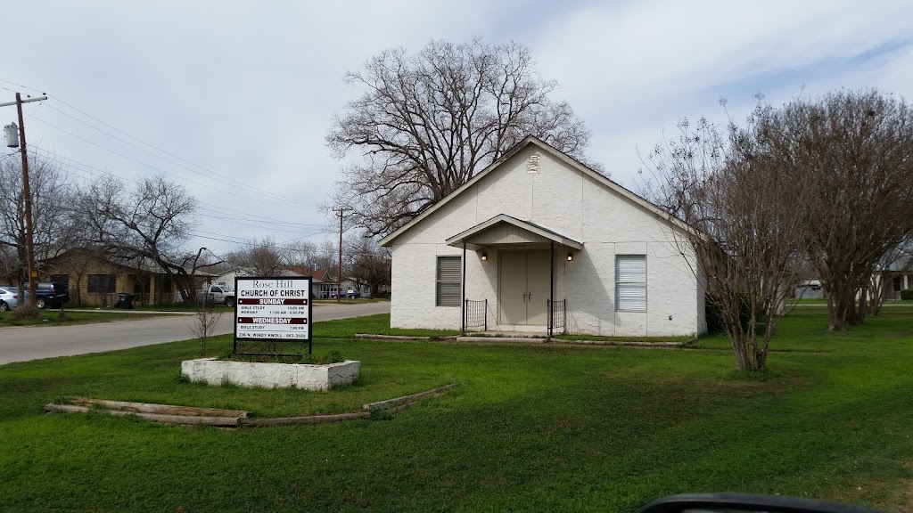Rose Hill Church of Christ | 206 N Windy Knoll Dr, Devine, TX 78016, USA | Phone: (830) 663-2658