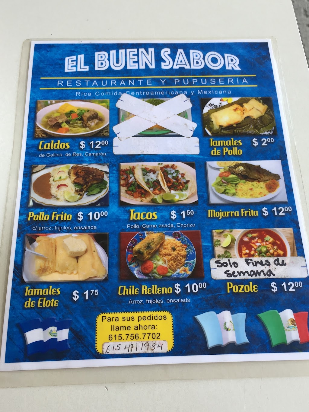 Restaurante El Buen Sabor | 5428 Murfreesboro Rd, La Vergne, TN 37086, USA | Phone: (615) 471-1553