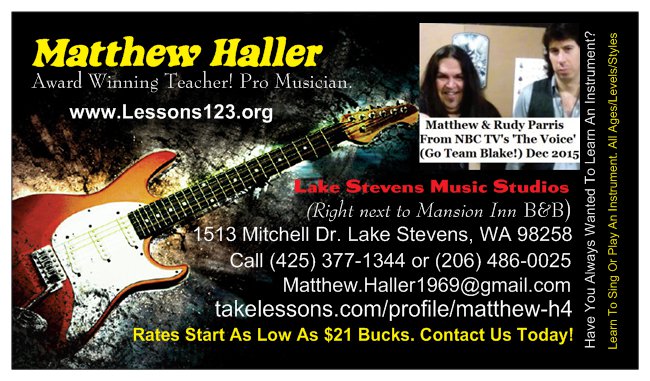 Lake Stevens Music Studios | 1509 Mitchell Rd, Lake Stevens, WA 98258, USA | Phone: (425) 377-1344