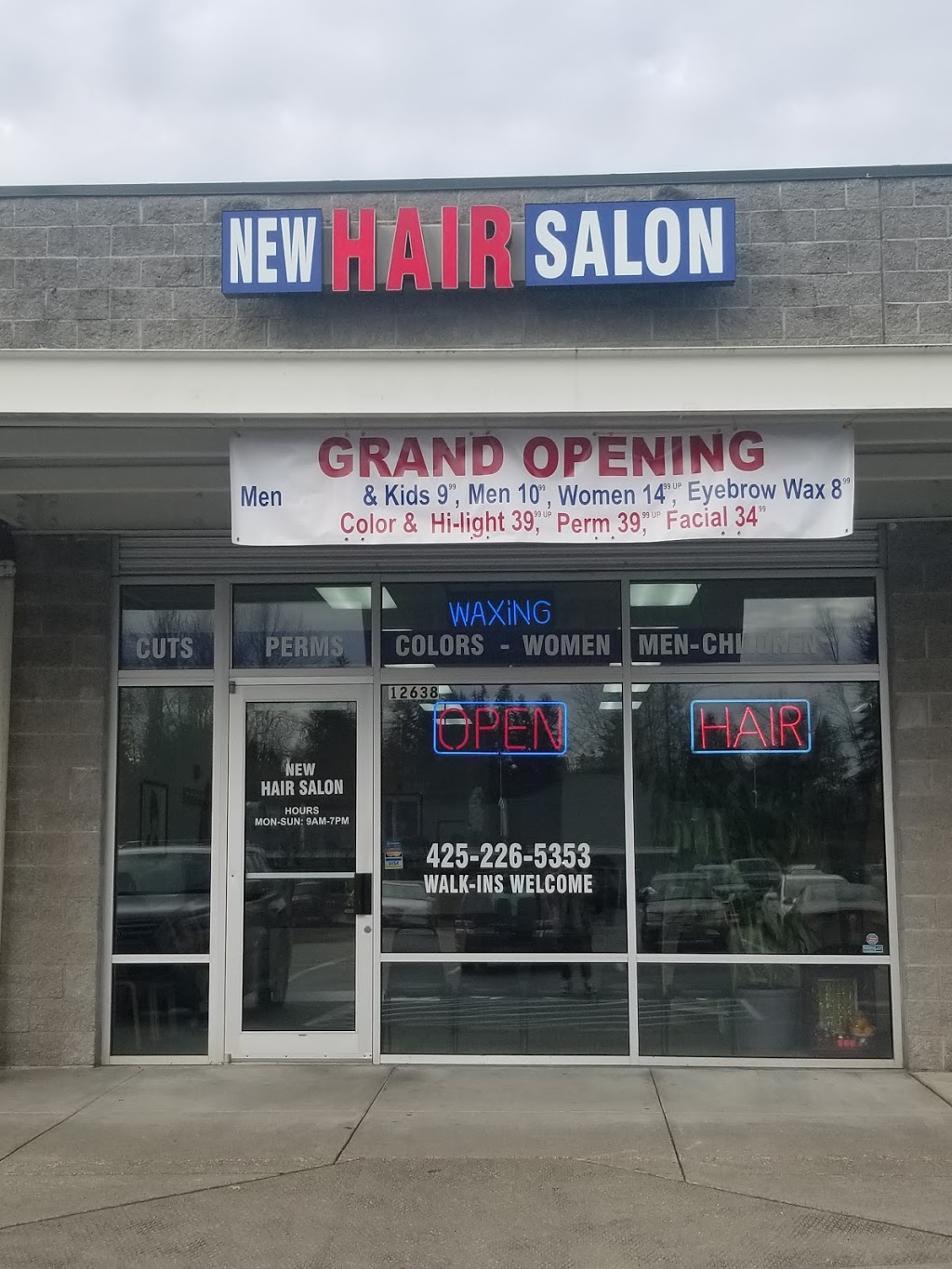 New Hair Salon | 12638 164th Ave SE, Renton, WA 98059, USA | Phone: (425) 226-5353