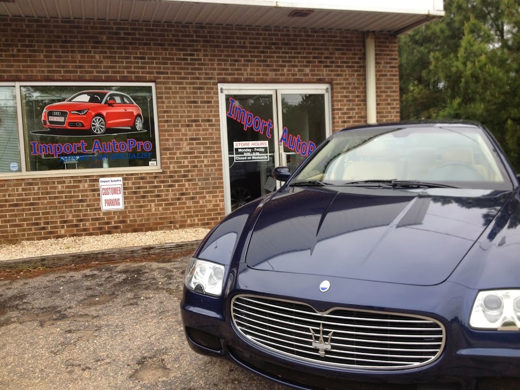 Import AutoPro | 826 S Main St, Wake Forest, NC 27587, USA | Phone: (919) 554-2400