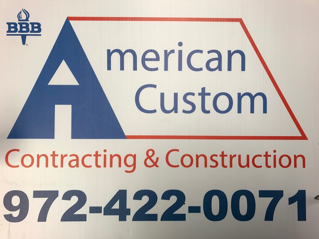 American Custom Roofing | 2240 E Lucas Rd, Allen, TX 75002, USA | Phone: (214) 298-0289