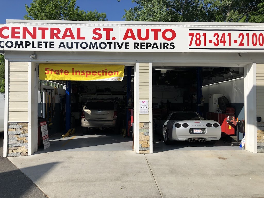 Central St Auto And Mass State Inspection | 130 Central St, Stoughton, MA 02072, USA | Phone: (781) 341-2100