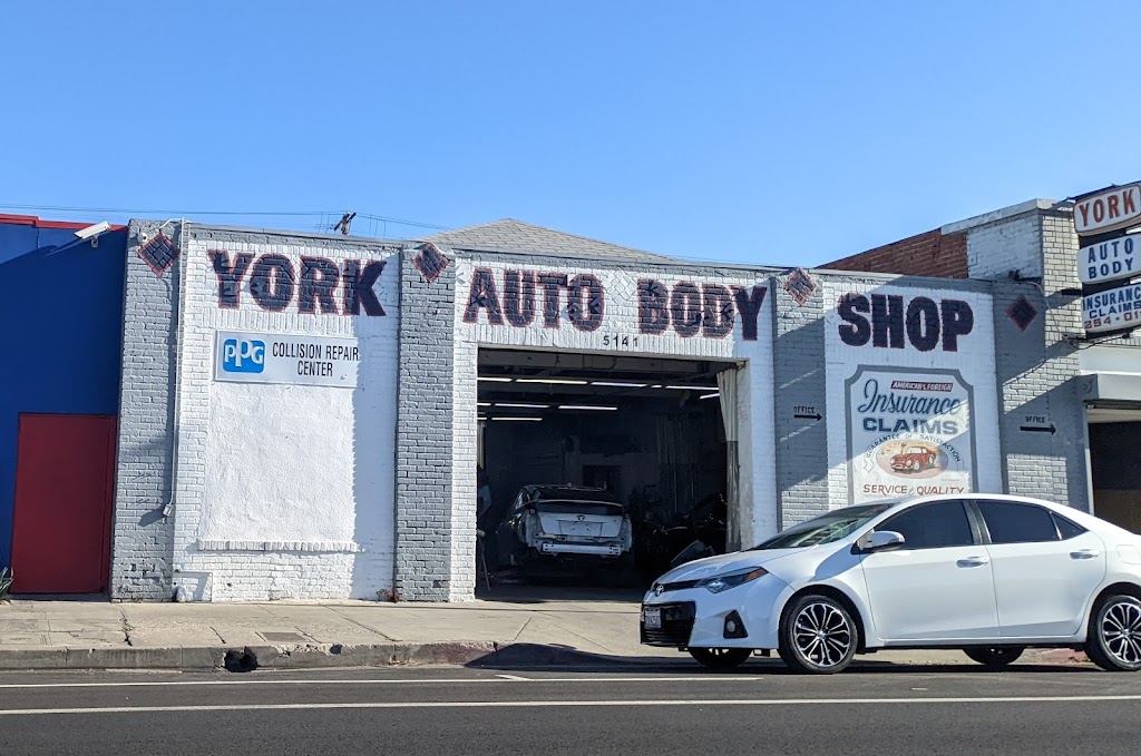 York Auto Body Shop | 5141 York Blvd, Los Angeles, CA 90042, USA | Phone: (323) 254-0111