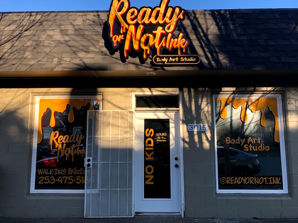 Ready Or Not Ink | 3915 S Yakima Ave, Tacoma, WA 98418, USA | Phone: (253) 475-5184