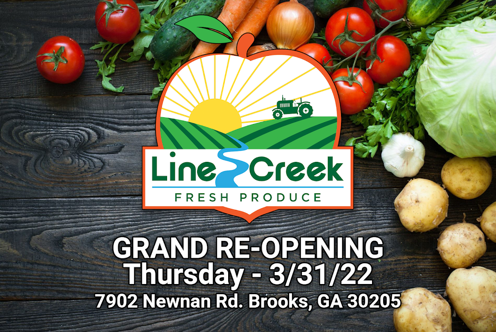 Line Creek Fresh Produce | 7902 Newnan Rd, Brooks, GA 30205, USA | Phone: (678) 972-4049