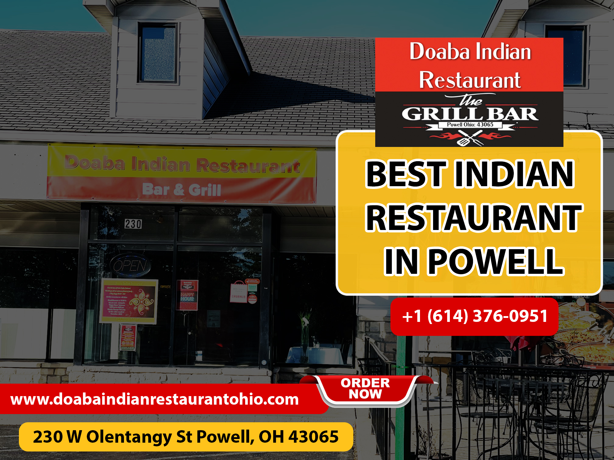 Doaba Indian Restaurant | 230 W Olentangy St, Powell, OH 43065, United States | Phone: (614) 376-0951