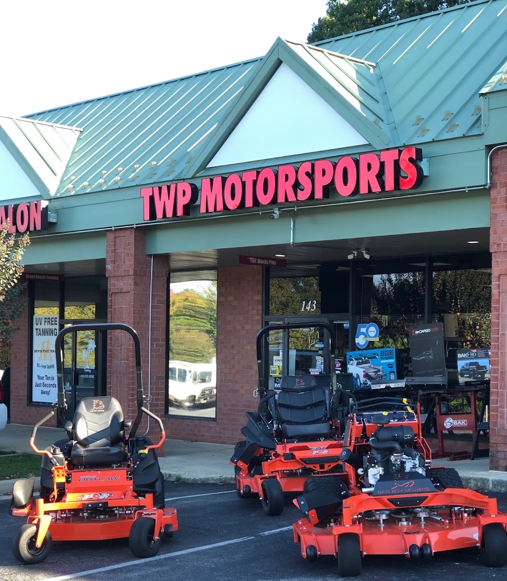 TWP Motorsports Waldorf | 12030 Trade Zone Ct, Waldorf, MD 20601, USA | Phone: (301) 870-0290