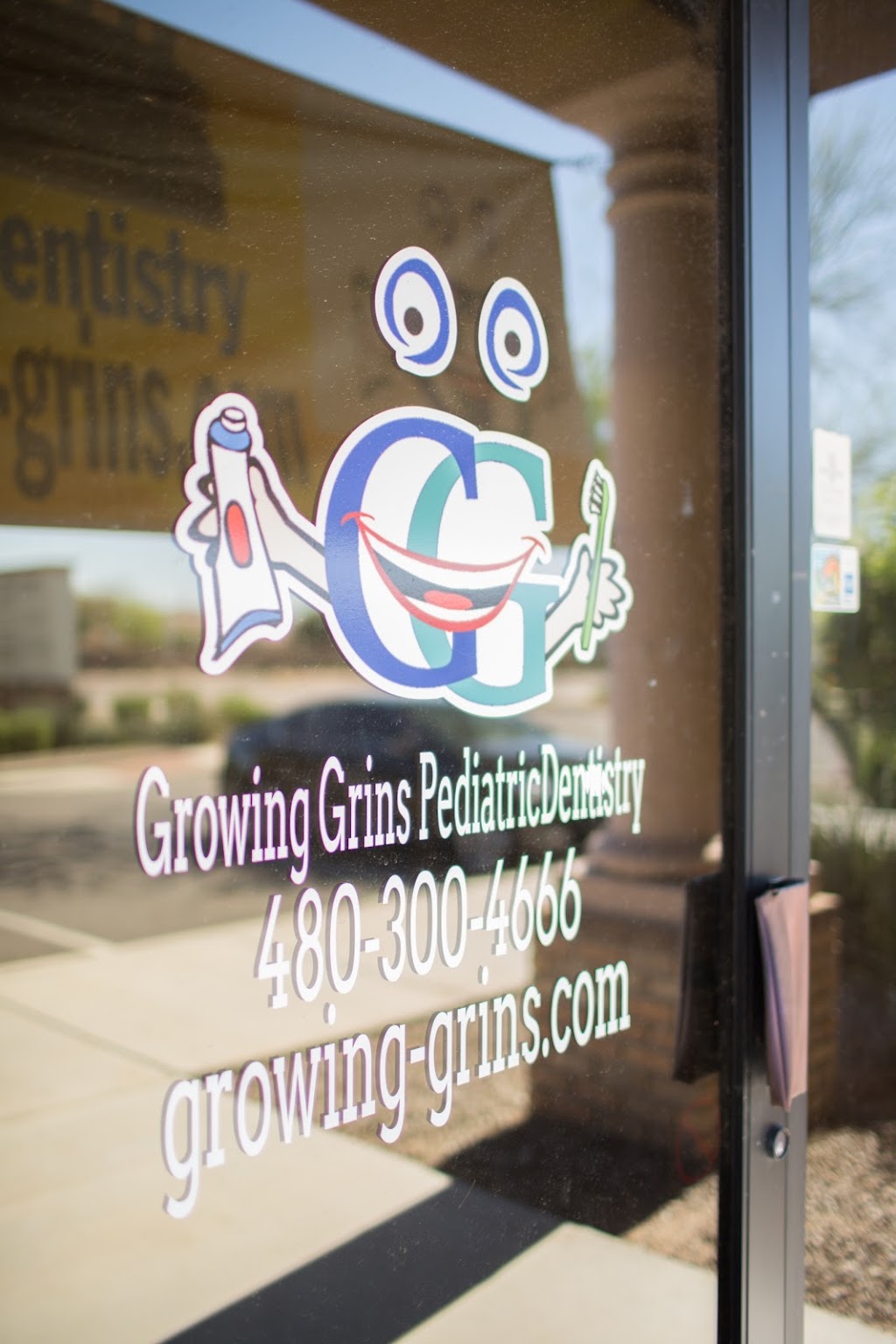 Growing Grins Pediatric Dentistry | 2919 S Ellsworth Rd UNIT 141, Mesa, AZ 85212, USA | Phone: (480) 300-4666