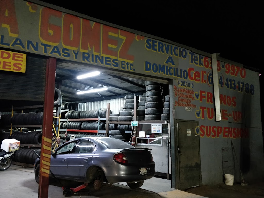 Llantera Gómez | Plaza Grupo Oro Gasolineras, Blvd. el Rosario, Porticos De San Antonio, 22664 Tijuana, B.C., Mexico | Phone: 664 638 9970