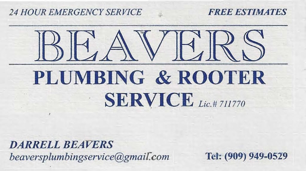 Beavers Plumbing & Rooter | 1321 S Platinum Ct, Ontario, CA 91762 | Phone: (909) 949-0529