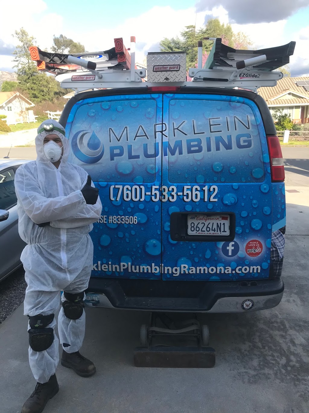 Marklein Plumbing | 23126 Vista Ramona Rd, Ramona, CA 92065, USA | Phone: (760) 533-5612