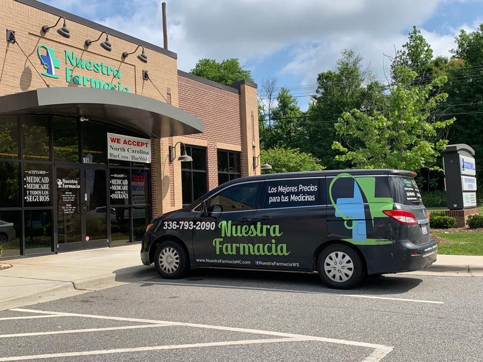 Nuestra Farmacia | 516 Waughtown St, Winston-Salem, NC 27127, USA | Phone: (336) 793-2090