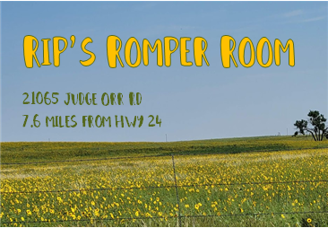 Rips Romper Room | 21065 Judge Orr Rd, Calhan, CO 80808, USA | Phone: (719) 960-7554