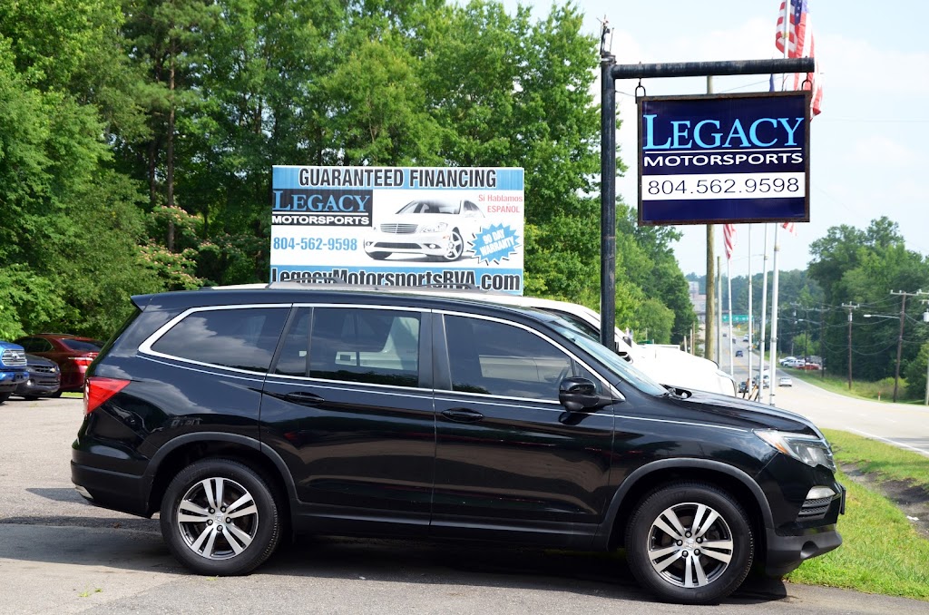 Legacy Motor Sports | 10321 Jefferson Davis Hwy, Richmond, VA 23237, USA | Phone: (804) 562-9598