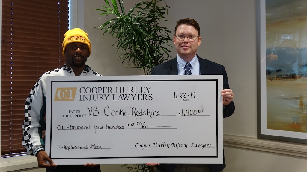 Cooper Hurley Injury Lawyers | 512 Albemarle Dr Ste 102, Chesapeake, VA 23322, USA | Phone: (757) 410-7301