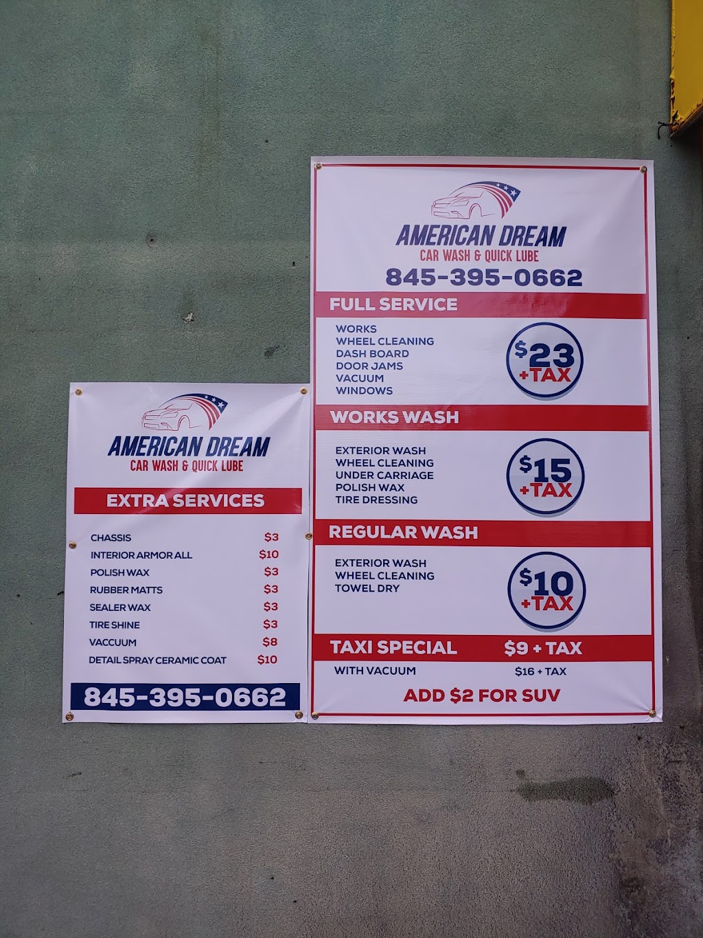 American Dream Car Wash & Quick Lube | 26 NY-17M, Harriman, NY 10926, USA | Phone: (845) 395-0662