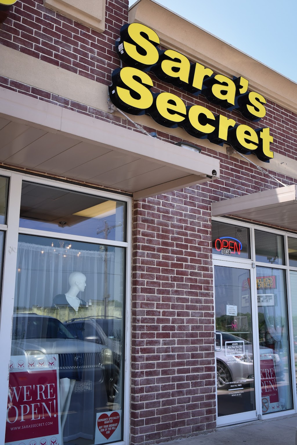 Saras Secret | 501 E Princeton Dr #103a, Princeton, TX 75407, USA | Phone: (972) 736-6284