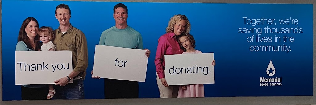 Memorial Blood Centers | 737 Pelham Blvd, St Paul, MN 55114, USA | Phone: (888) 448-3253