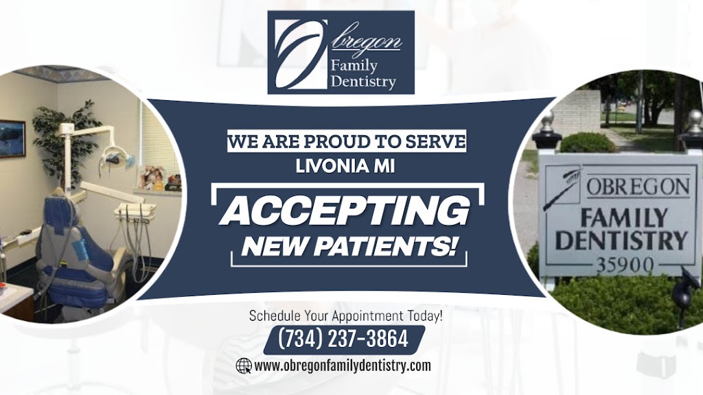 Obregon Family Dentistry | 35900 Five Mile Rd, Livonia, MI 48154, USA | Phone: (734) 237-3864