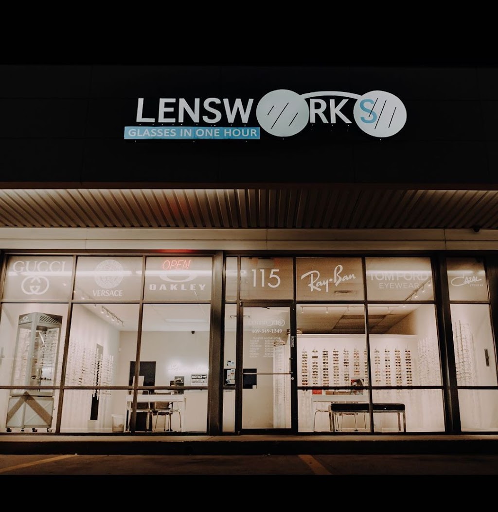 Lensworks | 1102 W Pioneer Pkwy #115, Grand Prairie, TX 75051, USA | Phone: (469) 349-1349