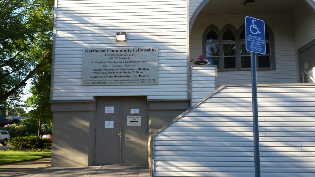 NE Community Fellowship Church | 636 NE Stanton St, Portland, OR 97212 | Phone: (503) 288-2583