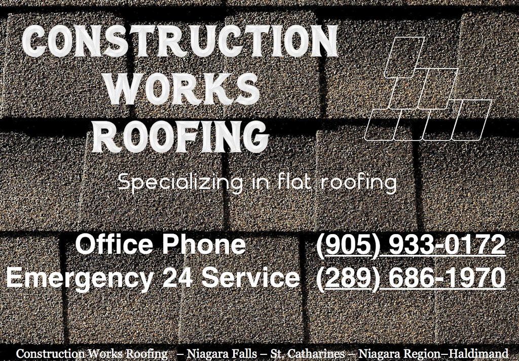 Construction Works Roofing Ltd. | 6842 Keiffer St, Niagara Falls, ON L2E 5K1, Canada | Phone: (905) 933-0172