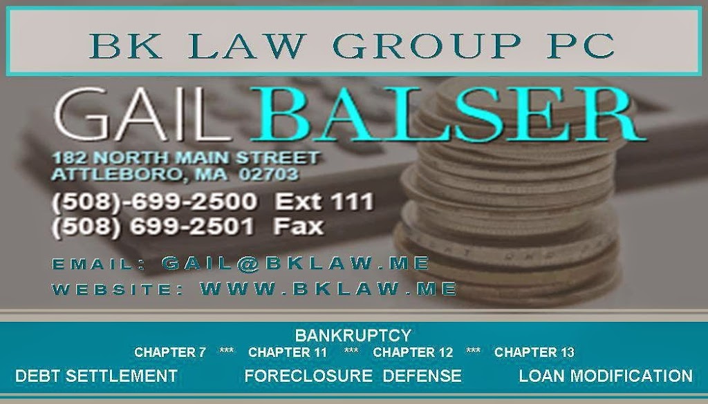 BK Law Group PC | 182 N Main St, Attleboro, MA 02703 | Phone: (508) 499-3366