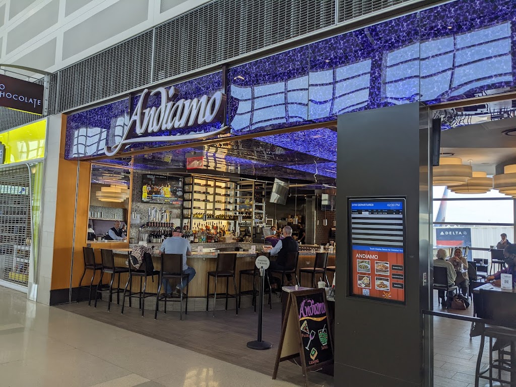 Andiamo | Detroit Metropolitan Wayne County Airport, Worldgateway Pl, Detroit, MI 48242, USA | Phone: (734) 941-9330