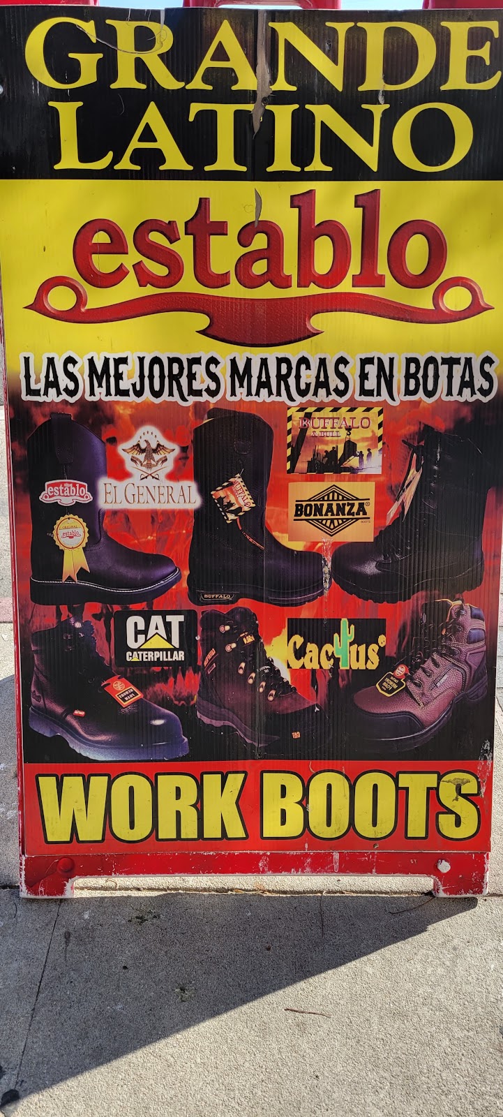 Grande latino works boots | 13279 Van Nuys Blvd, Pacoima, CA 91331, USA | Phone: (818) 675-1696