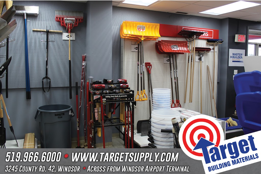 Target Building Materials Ltd | 3245 County Rd 42, Windsor, ON N8V 0A5, Canada | Phone: (519) 966-6000