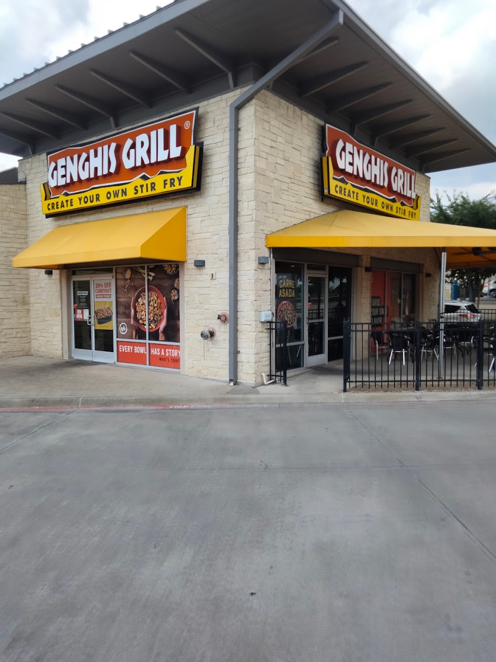 Genghis Grill | 1699 Laguna Dr, Rockwall, TX 75087, USA | Phone: (972) 771-5426