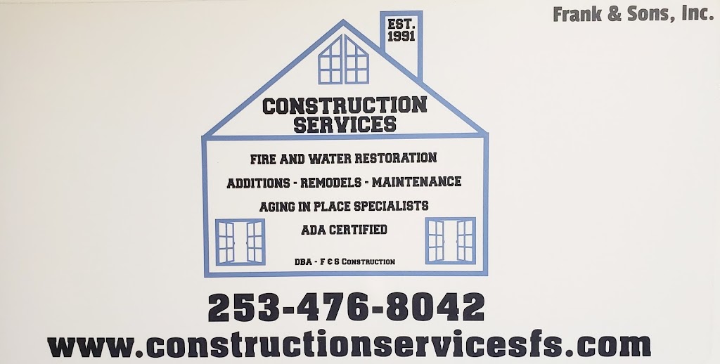 Frank & Sons Construction Services | 3611 112th St E, Tacoma, WA 98446, USA | Phone: (253) 476-8042