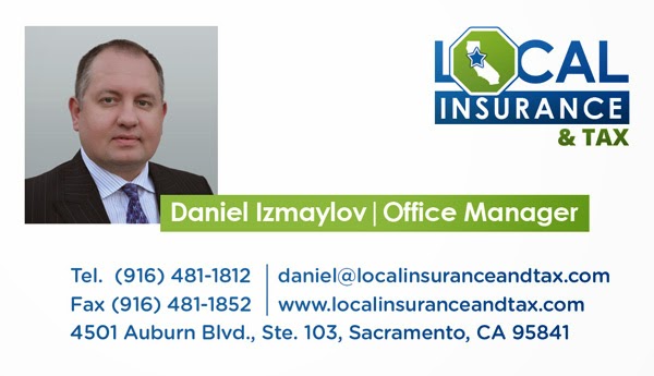 Local Insurance And Tax | 4501 Auburn Blvd #103, Sacramento, CA 95841, USA | Phone: (916) 481-1812