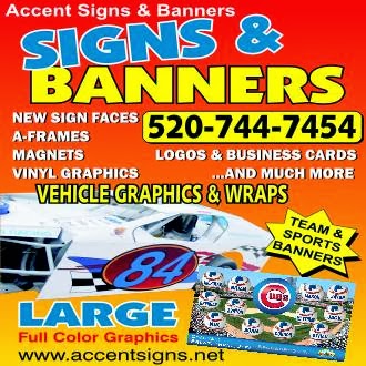 Accent Signs & Banners | 3605 W Potvin Ln, Tucson, AZ 85742 | Phone: (520) 744-7454