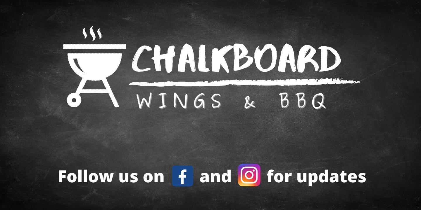 Chalkboard Wings & BBQ | 8723 Cooper Rd, Alexandria, VA 22309, United States | Phone: (703) 778-9464