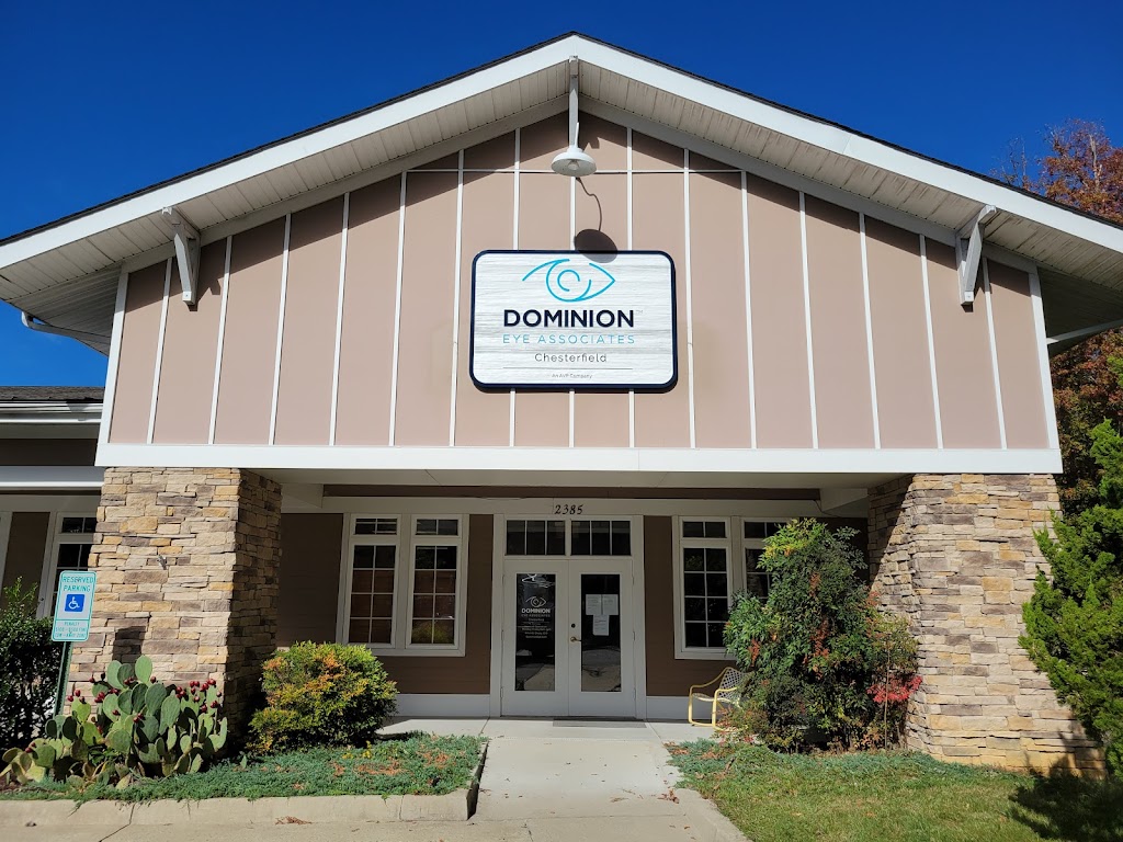 Dominion Eye Associates of Chesterfield | 2385 Colony Crossing Pl, Midlothian, VA 23112, USA | Phone: (804) 739-2220