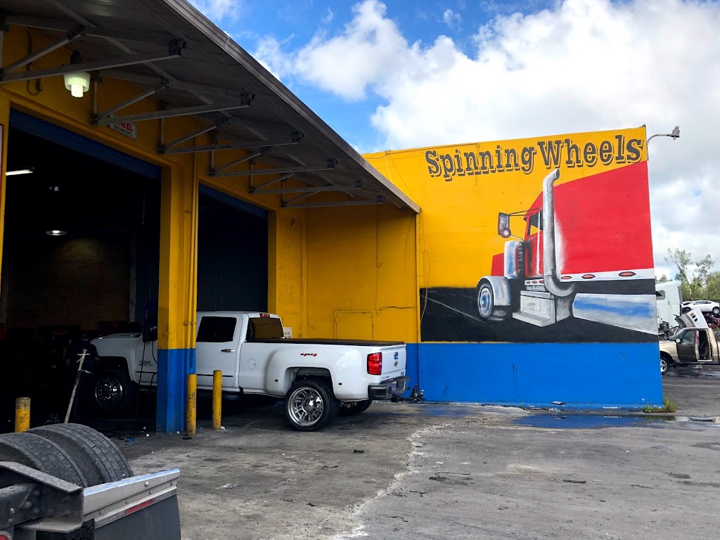 Spinning Wheels & Alignment | 9630 NW South River Dr, Medley, FL 33166, USA | Phone: (305) 888-8958