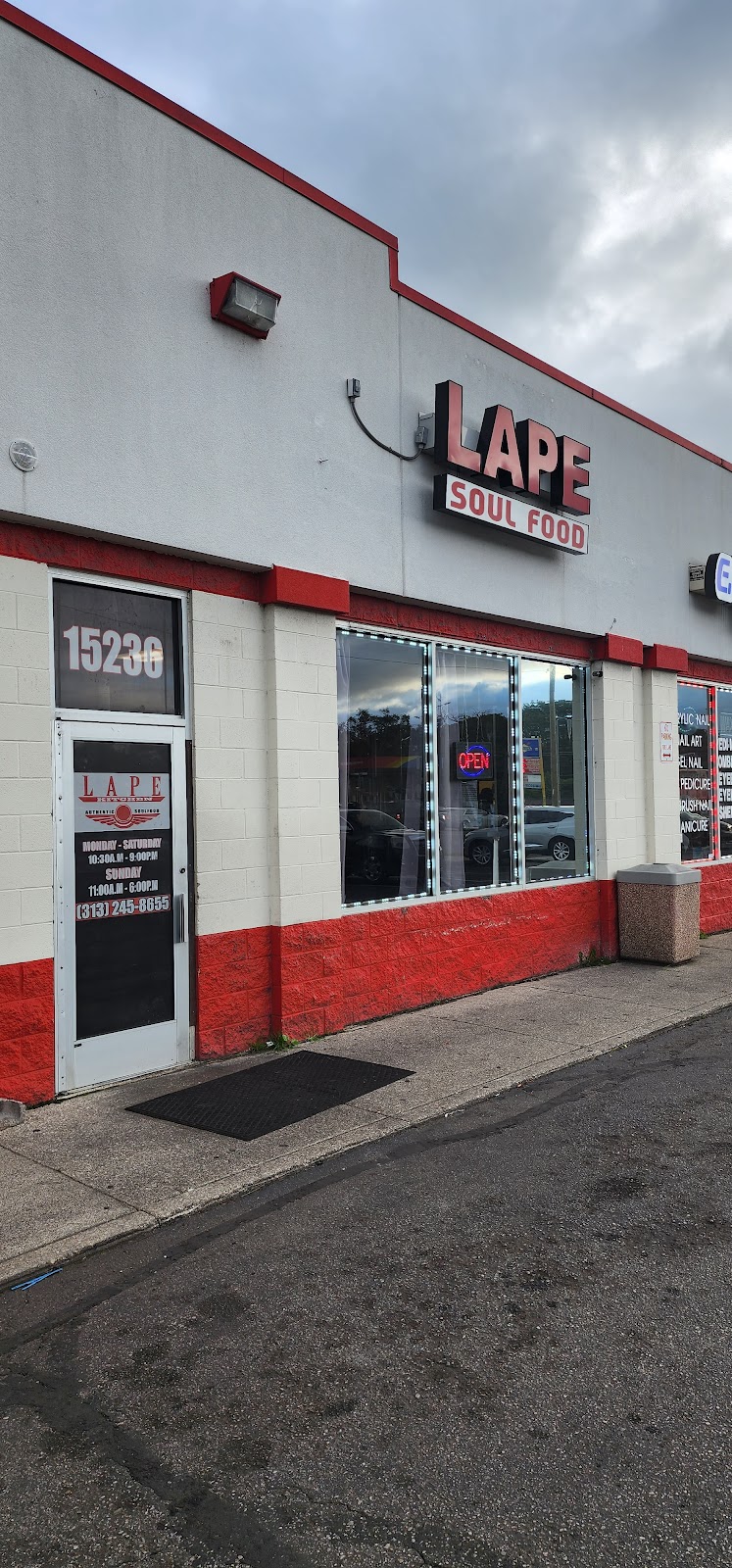 Lape Soul Food | 15236 Seven Mile E, Detroit, MI 48205, USA | Phone: (313) 245-8655