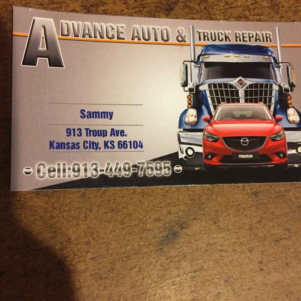 Advance Auto & Truck repair | 913 Troup Ave, Kansas City, KS 66104, USA | Phone: (913) 449-7595