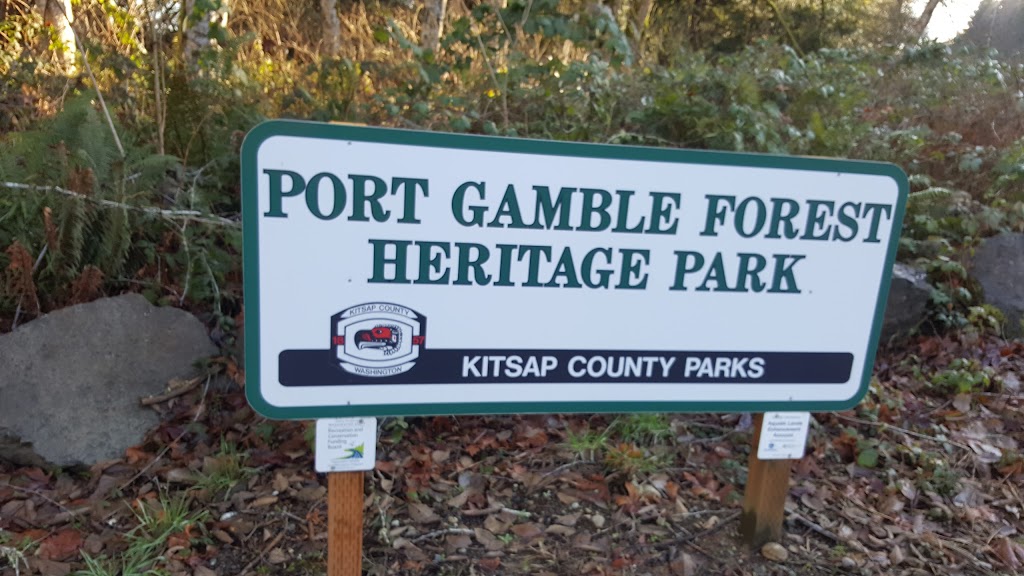 Port Gamble Forest Heritage Park | Olympic Resources Trails, Kingston, WA 98346, USA | Phone: (360) 337-5350