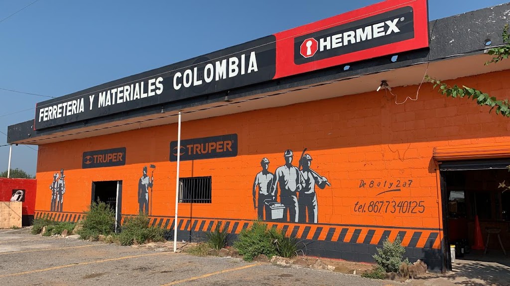 Colombia Hardware and Materials | Av. Colombia, 65000 Colombia, N.L., Mexico | Phone: 867 734 0125