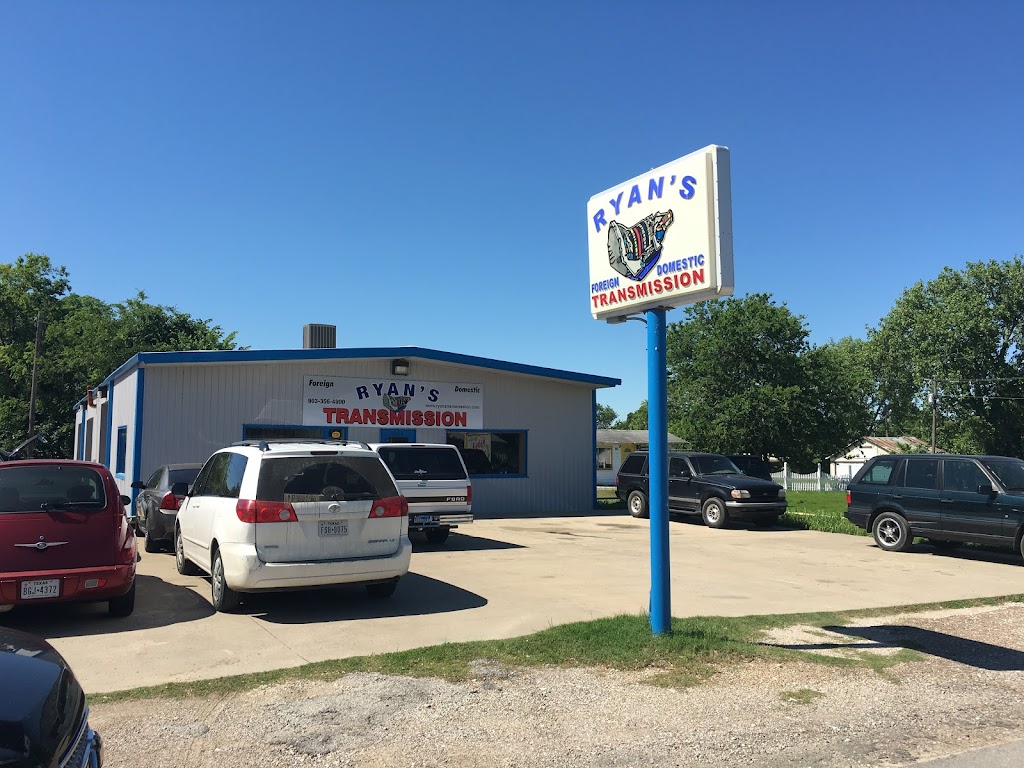 Ryans Transmission | 201 W Main St, Quinlan, TX 75474, USA | Phone: (903) 356-4900