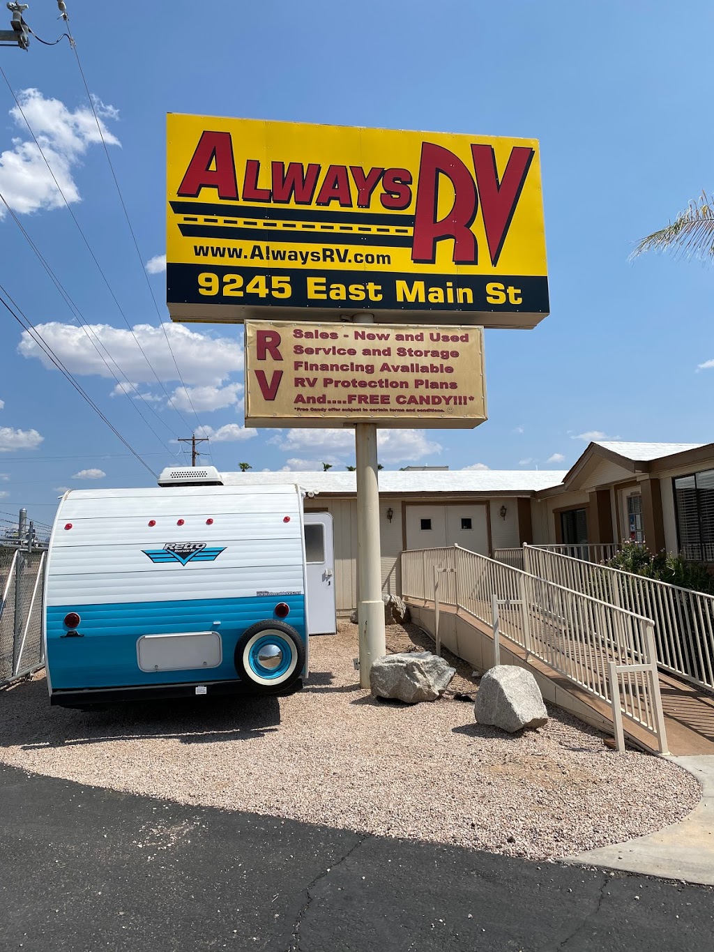 Always RV | 9245 E Main St, Mesa, AZ 85207, USA | Phone: (480) 626-2231