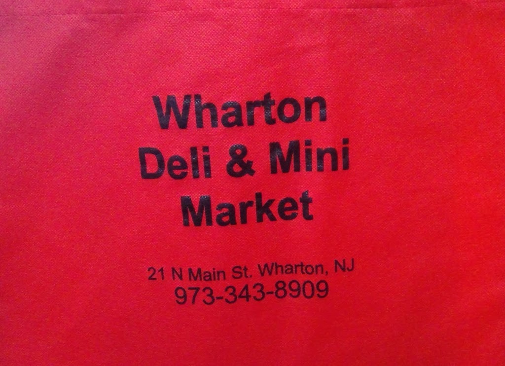 Wharton Mini Mart | 21 N Main St, Wharton, NJ 07885, USA | Phone: (973) 343-6809