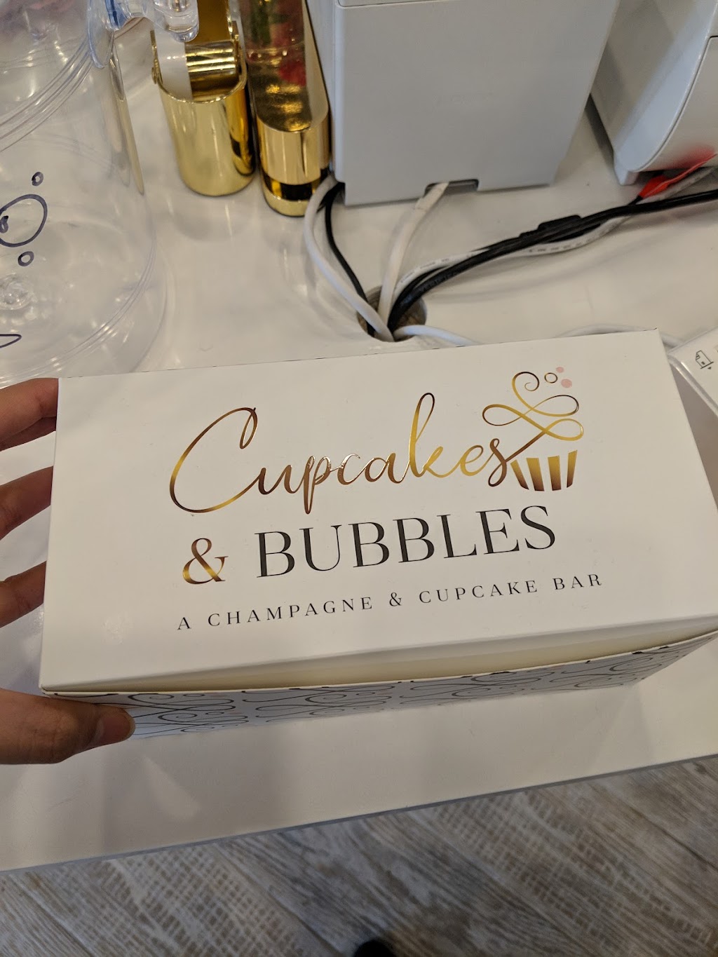 Cupcakes & Bubbles | Creekside Park, Village Green, 26400 Kuykendahl Rd, Tomball, TX 77375, USA | Phone: (832) 559-7511