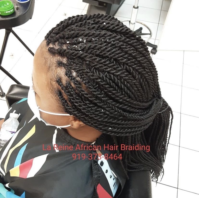 La Reine African Hair Braiding | 102 S First Ave Suite #4, Knightdale, NC 27545, USA | Phone: (919) 373-8464