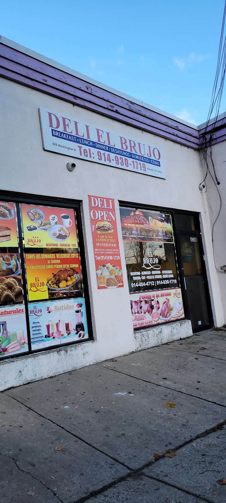 Deli El Brujo | 828C Washington St, Peekskill, NY 10566, USA | Phone: (914) 930-1719